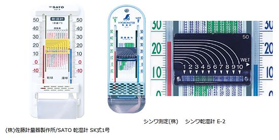 乾湿計 乾湿計