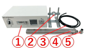 熱風ヒーター　ラボキット　LKABH-34NM/200V-3kW + HCAFM