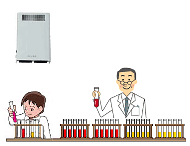 壁掛け型 石英ランプ式オゾン発生機