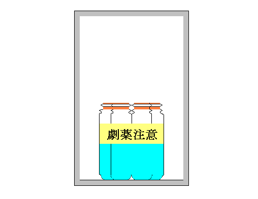 耐熱耐薬品絶縁保護テープによる高温槽内のメモ書き