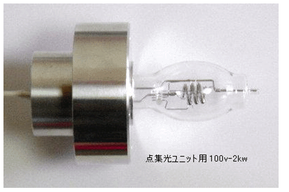 ハロゲンポイントヒーター ランプの寿命