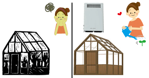 温室の除菌 -紫外線殺菌と強力オゾン消臭 OZ-10、OZ-20の活用法