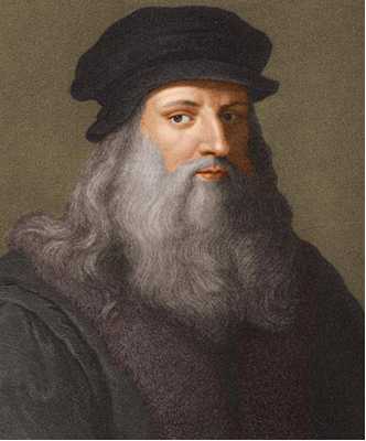 レオナルド・ダ・ヴィンチ ( Leonardo da Vinci 1452年4月15日 - 1519年5月2日（ユリウス暦））
