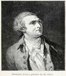 オラス＝ベネディクト・ド・ソシュール（Horace-Bénédict de Saussure、1740年2月17日 – 1799年1月22日）