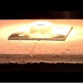 ナット付き座金の加熱