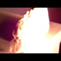 岩石の加熱・溶解・ガラス化シリーズ8 - 石灰岩－ハロゲンポイントヒーターの活用法ビデオ