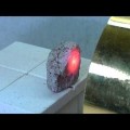 岩石の加熱・溶解・ガラス化シリーズ6 - 御影石－ハロゲンポイントヒーターの活用法ビデオ