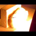 岩石の加熱・溶解・ガラス化シリーズ11 - チャート石－ハロゲンポイントヒーターの活用法ビデオ