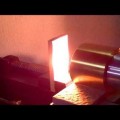 木の加熱シリーズ1 - エゾ松－ハロゲンポイントヒーターの活用法ビデオ