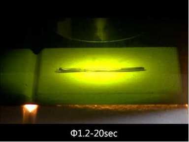 ハロゲンポイントヒーターHPH-35による糸ハンダの加熱－ハロゲンポイントヒーターの活用法ビデオ
